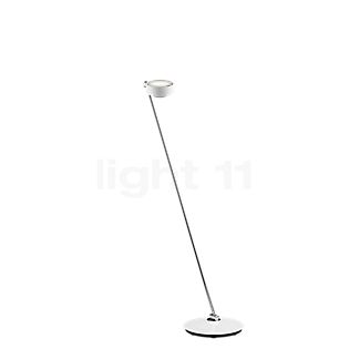 Occhio Sento Lettura 125 E Floor Lamp LED right head white glossy/body chrome glossy - 3,000 K - Occhio Air