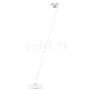 Occhio Sento Lettura 160 D Lampadaire LED à gauche tête blanc mat/corps blanc mat - 3.000 K - Occhio Air