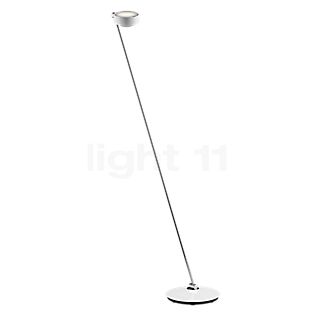 Occhio Sento Lettura 160 E Floor Lamp LED right head white glossy/body chrome glossy - 3,000 K - Occhio Air