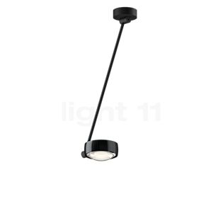 Occhio Sento Soffitto Singolo 60 Up E Deckenleuchte LED Kopf black phantom/Body schwarz matt/Baldachin schwarz matt - 3.000 K - Occhio Air