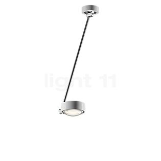 Occhio Sento Soffitto Singolo 60 Up E Plafondlamp LED kop wit glimmend/body chroom glimmend/plafondkapje wit glimmend - 2.700 K - Occhio Air