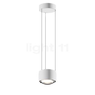 Occhio Sento Sospeso Fix Up D Hanglamp LED kop wit mat/plafondkapje wit mat - 3.000 K - Occhio Air