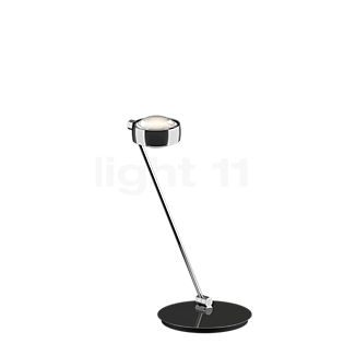 Occhio Sento Tavolo 60 D Lampada da tavolo LED destra testa cromo lucido/corpo cromo lucido - 3.000 K - Occhio Air