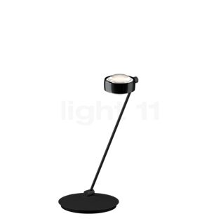 Occhio Sento Tavolo 60 D Lampe de table LED à gauche tête black phantom/corps noir mat - 3.000 K - Occhio Air