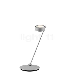 Occhio Sento Tavolo 60 D Lampe de table LED à gauche tête chrome mat/corps chrome mat - 3.000 K - Occhio Air