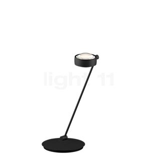 Occhio Sento Tavolo 60 D Lampe de table LED à gauche tête noir mat/corps noir mat - 3.000 K - Occhio Air