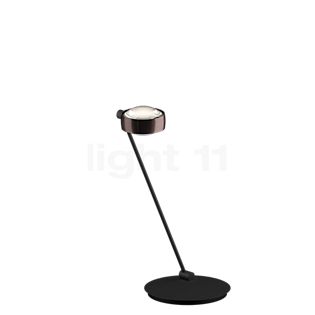 Occhio Sento Tavolo 60 D, lámpara de sobremesa LED derecha cabeza phantom/cuerpo negro mate - 3.000 K - Occhio Air