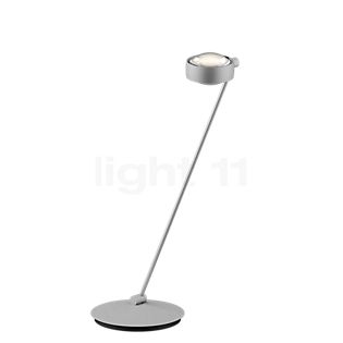 Occhio Sento Tavolo 80 D Lampe de table LED à gauche tête chrome mat/corps chrome mat - 3.000 K - Occhio Air