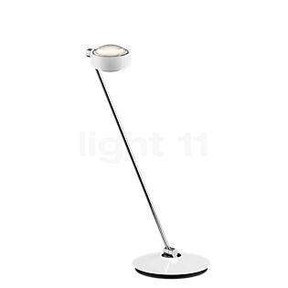 Occhio Sento Tavolo 80 D Tafellamp LED rechts kop wit glimmend/body chroom glimmend - 3.000 K - Occhio Air
