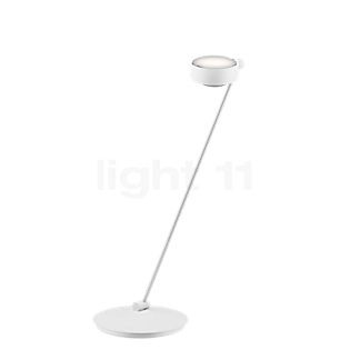 Occhio Sento Tavolo 80 E Lampe de table LED à gauche tête blanc mat/corps blanc mat - 3.000 K - Occhio Air