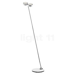 Occhio Sento Terra 180 D Floor Lamp LED head white glossy/body chrome glossy - 3,000 K - Occhio Air