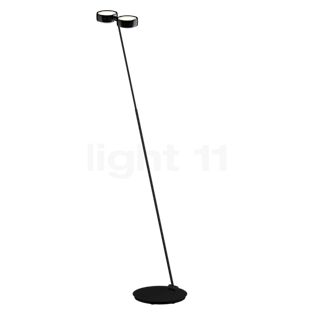 Occhio Sento Terra 180 E Floor Lamp LED head black phantom/body black matt - 3,000 K - Occhio Air
