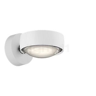 Occhio Sento Verticale Up D Applique LED rotatif tête blanc brillant/embase blanc brillant - 3.000 K - Occhio Air