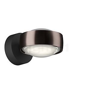 Occhio Sento Verticale Up D Applique LED rotatif tête phantom/embase noir mat - 3.000 K - Occhio Air