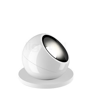 Occhio Sito R Basso Volt S40 Spot de sol LED Outdoor tête blanc brillant/pied blanc mat - 2.700 k