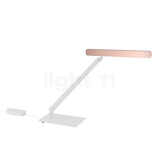 Occhio Taglio Tavolo Table Lamp LED head gold matt/body white matt - Occhio Air
