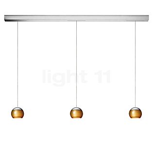 Oligo Balino Hanglamp 3-lichts LED chroom mat/goud