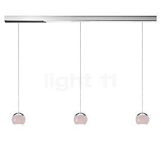 Oligo Balino Pendant Light 3 lamps LED chrome/grey
