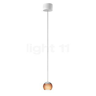 Oligo Balino Pendelleuchte 1-flammig LED - unsichtbar höhenverstellbar chrom matt/tabak glänzend