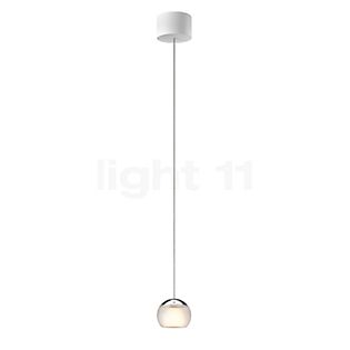 Oligo Balino, lámpara de suspensión 1 foco LED - altura ajustable de forma invisible cromo brillo/satinado