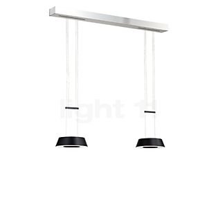 Oligo Glance Hanglamp LED 2-lichts zwart mat