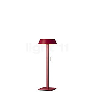 Oligo Glance Lampada da tavolo LED rosso opaco