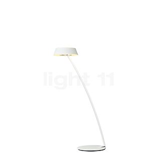 Oligo Glance Lampe de table LED courbé blanc mat