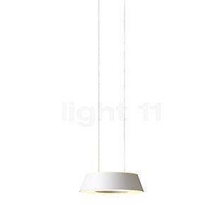 Oligo Glance, lámpara de suspensión LED - altura ajustable de forma invisible blanco mate