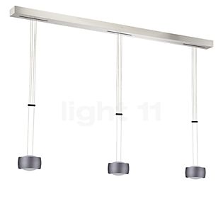 Oligo Grace Hanglamp LED 3-lichts - in hoogte verstelbaar grijs