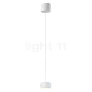Oligo Grace Suspension LED 1 foyer - réglage en hauteur invisible blanc brillant