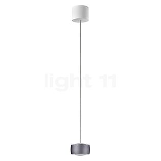 Oligo Grace, lámpara de suspensión LED 1 foco - altura ajustable de forma invisible gris