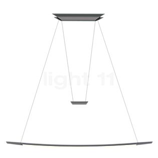 Oligo Lisgo Sky Pendant Light LED grey matt - 140 cm