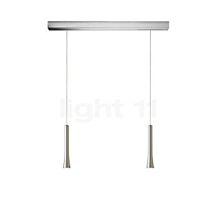Oligo Rio Hanglamp 2-lichts LED parel zilver