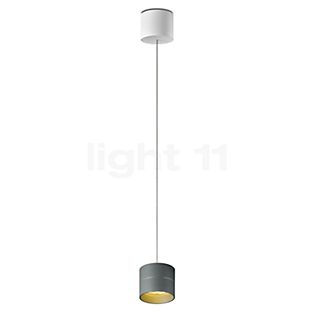 Oligo Tudor Hanglamp LED - onzichtbaar in hoogte verstelbaar grijs mat - 9,5 cm