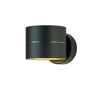 Oligo Tudor Wandleuchte LED schwarz matt/blattgold