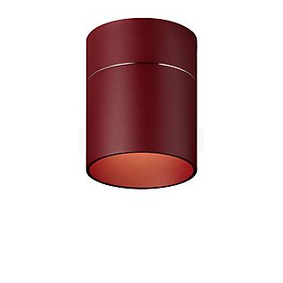 Oligo Tudor, lámpara de techo LED rojo mate - 14 cm