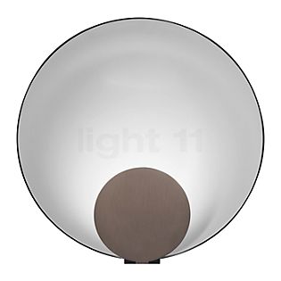 Oluce Siro Tischleuchte LED schwarz/bronze, 45 cm