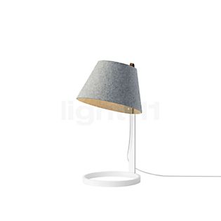 Pablo Designs Lana Bordlampe LED stengrå/hvid - ø28 cm , udgående vare