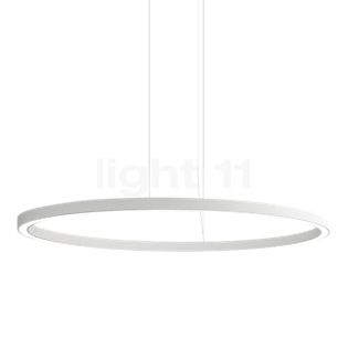 Panzeri Brooklyn Round Pendant light 360° LED white, ø195 cm