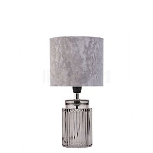 Pauleen Classy Velvet Table Lamp velvet/smoked glass