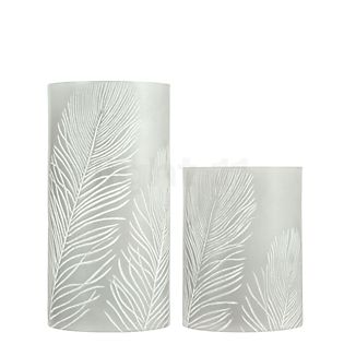 Pauleen Cosy Feather LED candela grigio - set di 2 , Vendita di giacenze, Merce nuova, Imballaggio originale