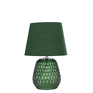 Pauleen Crystal Velours Lampe de table vert