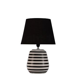 Pauleen Dressy Sparkle Lampe de table noir/blanc , Vente d'entrepôt, neuf, emballage d'origine