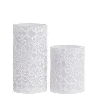 Pauleen Little Lilac LED Candle ornaments - set of 2 , Warehouse sale, as new, original packaging