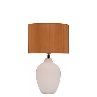 Pauleen Timber Glow Table Lamp beige/white