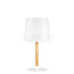 Pauleen Woody Cuddles Table Lamp white
