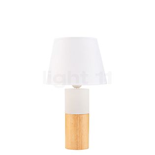 Pauleen Woody Elegance Lampe de table blanc