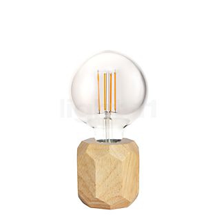 Pauleen Woody Sparkle, lámpara de sobremesa madera