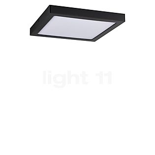 Paulmann Abia Plafondlamp LED hoekig zwart mat