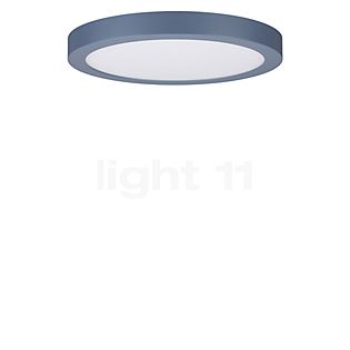 Paulmann Abia, lámpara de techo LED circular gris-azul